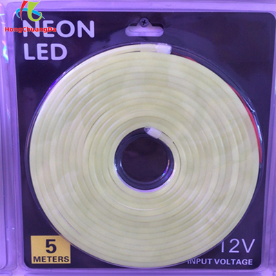 Đèn LED silicon một mặt 10W Đèn LED Neon Flex cho mặt sau tuyến tính 5m mỗi cuộn