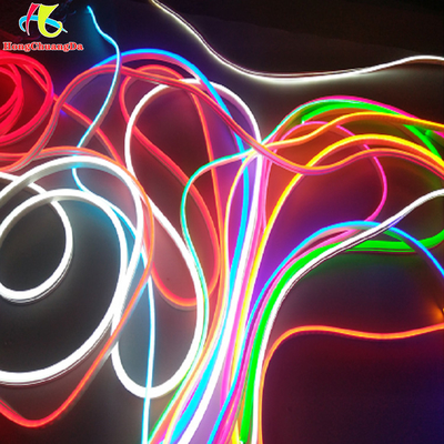 PVC Silicone Neon Flex Dải ánh sáng chống thấm nước 8 * 16mm 120 đèn LED trên mỗi mét